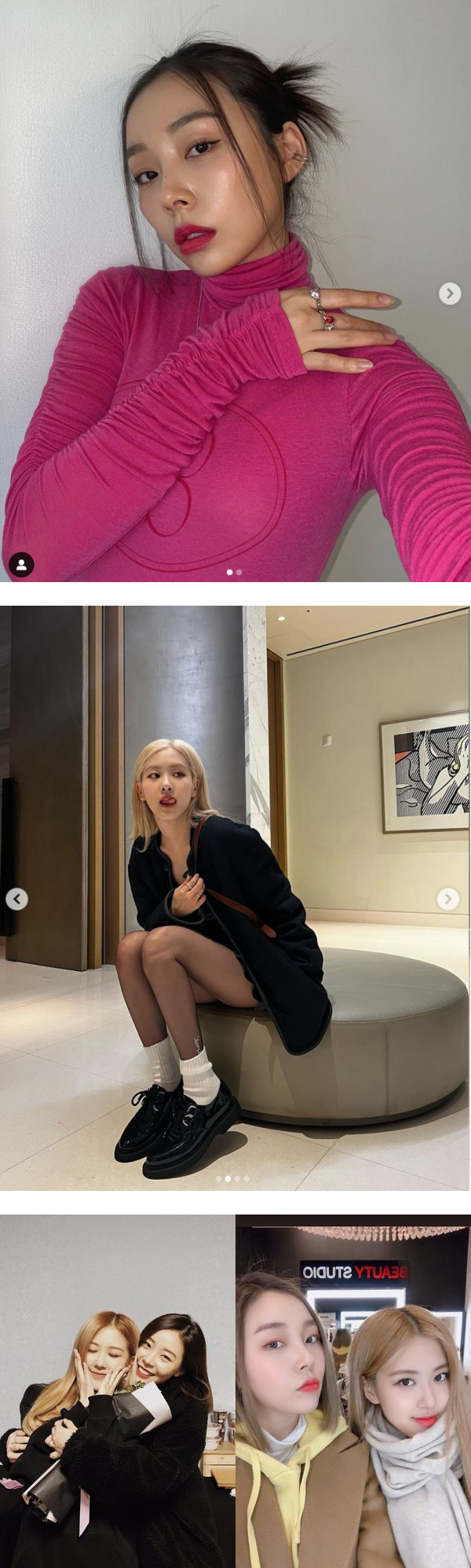 BLACKPINK Rosé 罕见露出三点式泳装造型！泳池边人影曝光…是这名偶像！ 娱乐资讯 图2张
