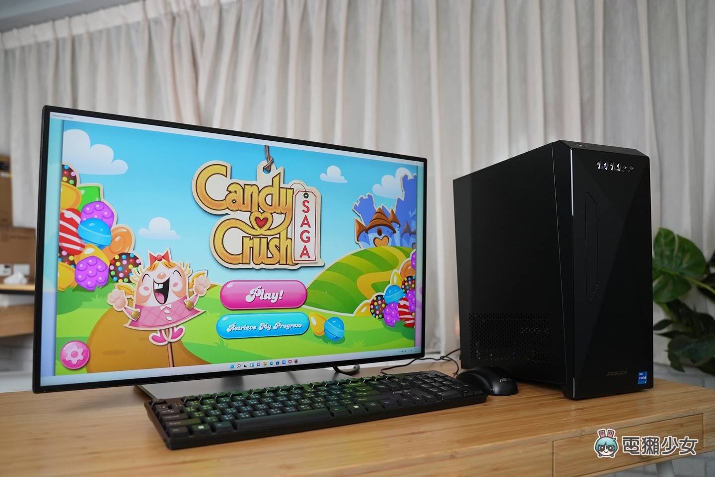 开箱｜新的一年帮家里换台桌上型电脑吧！预算三万元内的 ASUS S500MC 轻巧 15 公升机身 德国红点设计奖 数码科技 图17张