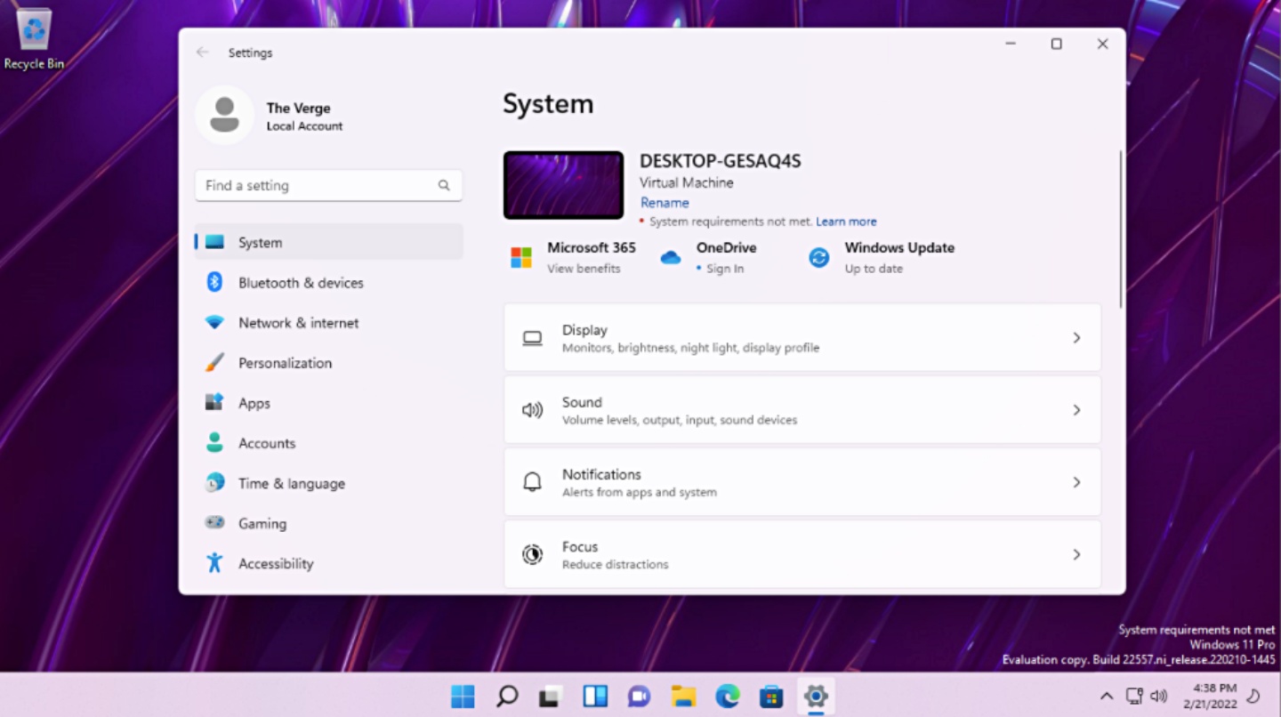不甩 Windows 11 硬件规格偷渡升级 桌面右下角可能会出现一排‘ 警语 ’浮水印 数码科技 图2张