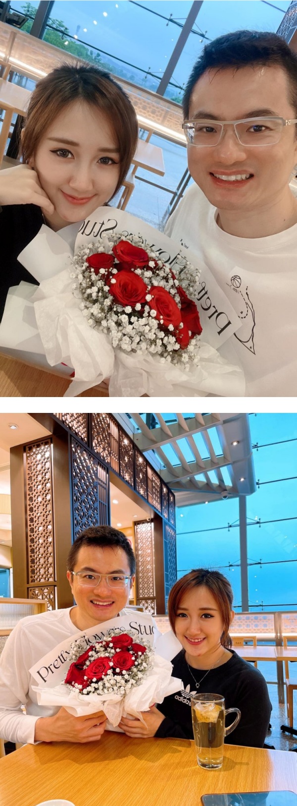 YBB自爆已单身1年3个月！情人节收玫瑰花“单纯礼貌性” 娱乐资讯 图1张