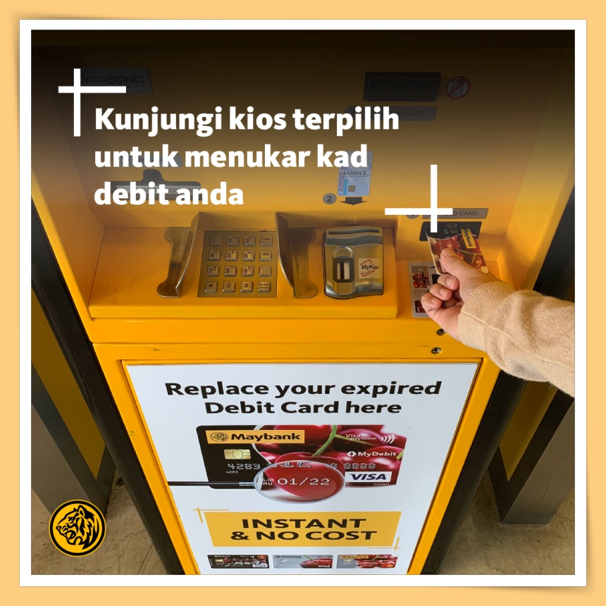 Tips I Maybank卡逾期不能到银行换卡？教你两个方法轻松更换Debit卡！ 更多热点 图8张