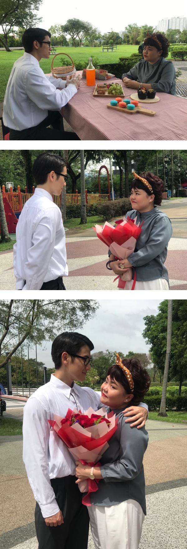 《阿兰姐寻亲喽》开拍啦！Daniel 冯玮佺认了对美锜“有心动的感觉” …她竟是第一次被告白 娱乐资讯 图2张
