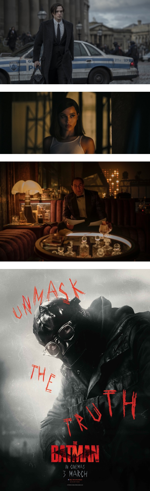 【影评】重启后的《The Batman》走出新道路！史上最暗黑、最悬疑的蝙蝠侠重磅来袭 娱乐资讯 图3张
