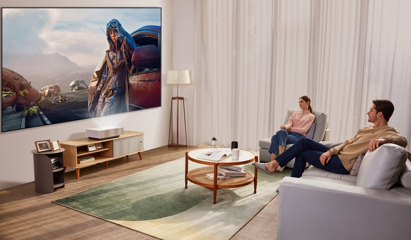 LG 推出升级版的 CineBeam 4K 投影机！距离墙面 20 公分就能投出 100 吋的画面 数码科技 图1张