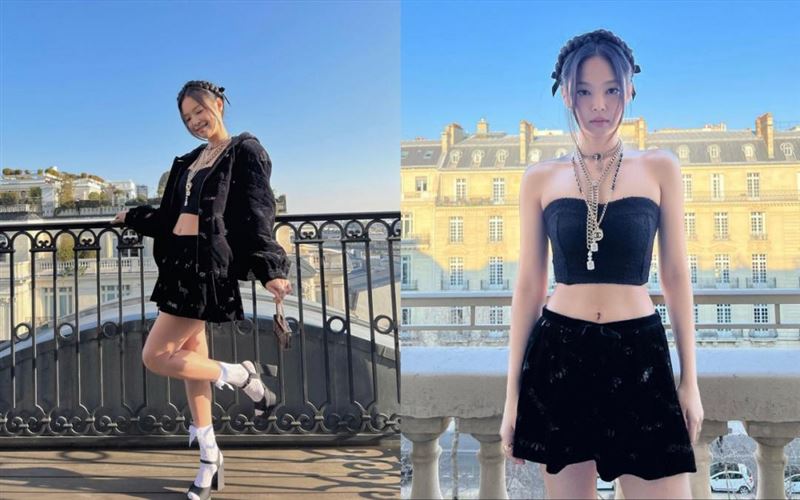 “人间香奈儿”辣晒北半球　“激短大尺度马甲”露出雪白纤腰 时尚资讯 图1张