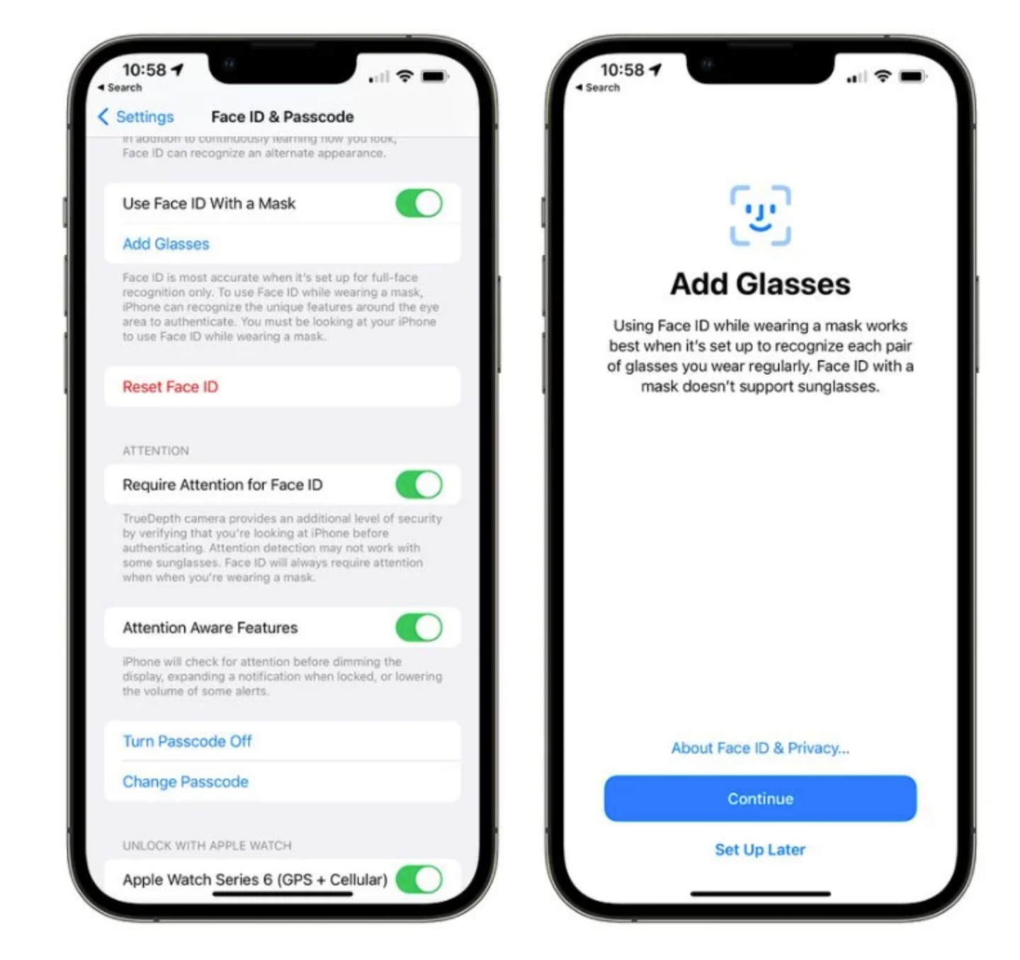 苹果 iOS 15.4 正式版下周上线！戴口罩也能用 Face ID 解锁 iPhone 数码科技 图2张