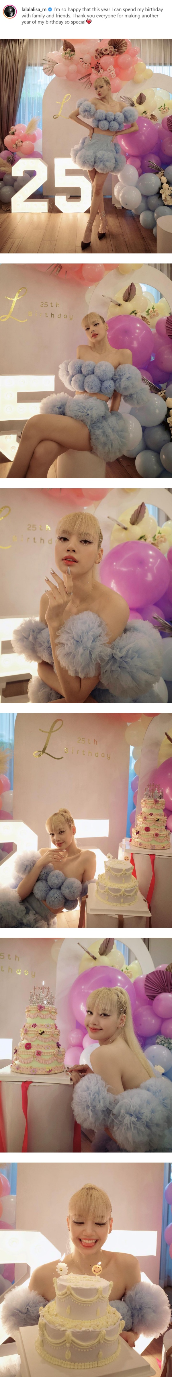 LISA 25岁生日美照曝光！把浴球穿身上 太敢了 娱乐资讯 图1张