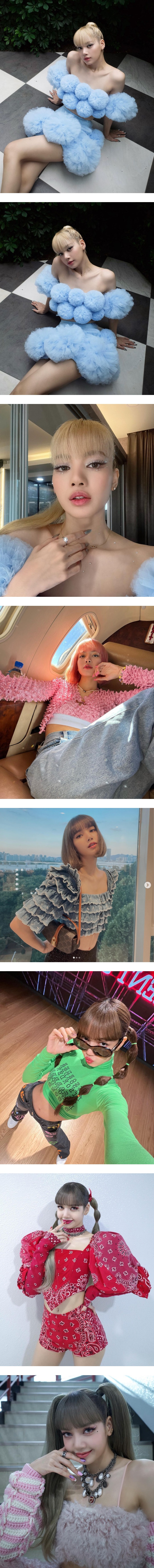 LISA 25岁生日美照曝光！把浴球穿身上 太敢了 娱乐资讯 图2张