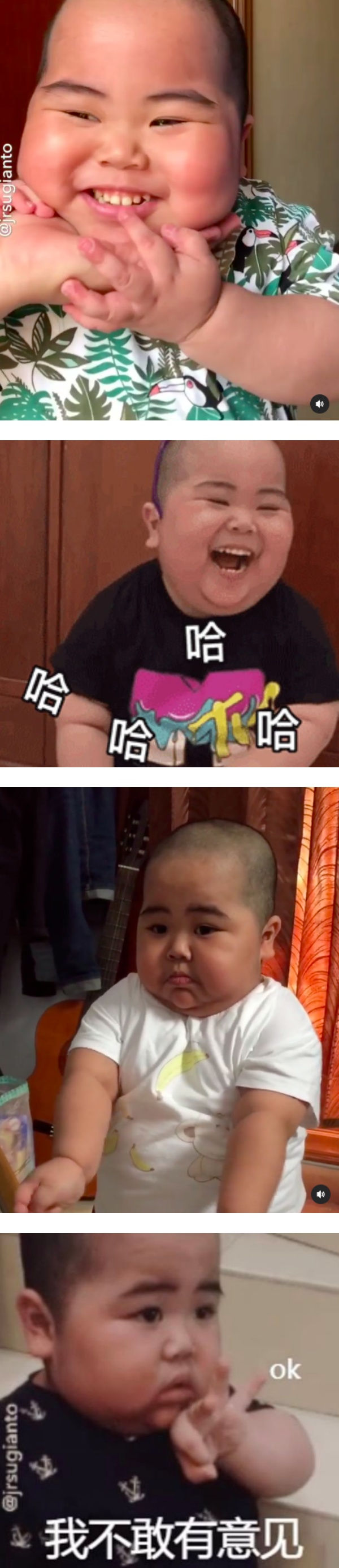 WhatsApp里的肥仔sticker 本尊曝光！IG粉丝人数超过270万 娱乐资讯 图1张