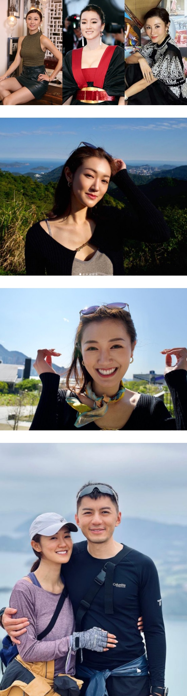 张宝儿露深邃锁骨自拍！撞脸港姐何艳娟？ 娱乐资讯 图3张