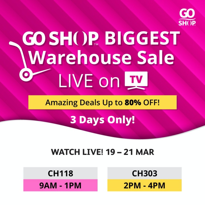 News｜别走宝！Go Shop最大的清仓大促销将在电视上限时直播！ 更多热点 图2张