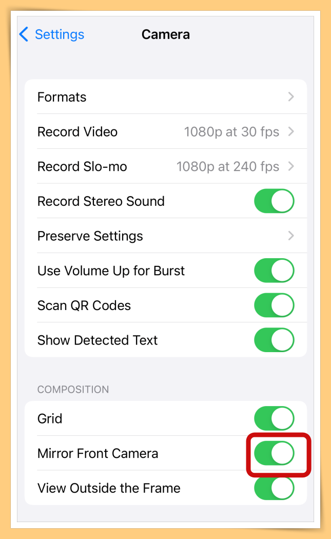 Tips I iPhone自拍出女神效果！4招启动iOS相机美颜功能！ 更多热点 图6张