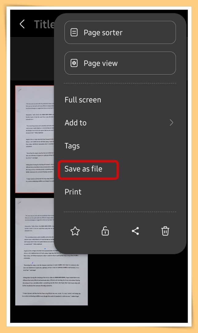Tips I 不用羡慕果粉！8个步骤用Samsung Notes扫描转化PDF文件！ 更多热点 图8张