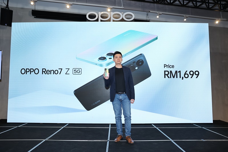 新机 I OPPO Reno7 Z 5G手机界颜值天花板！男女通杀情侣款 售价RM1699！ 更多热点 图5张