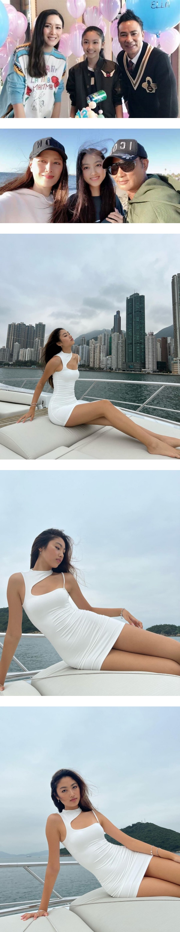 任达华18岁女儿身高180CM！玩下衣失守晒110CM长腿 娱乐资讯 图1张