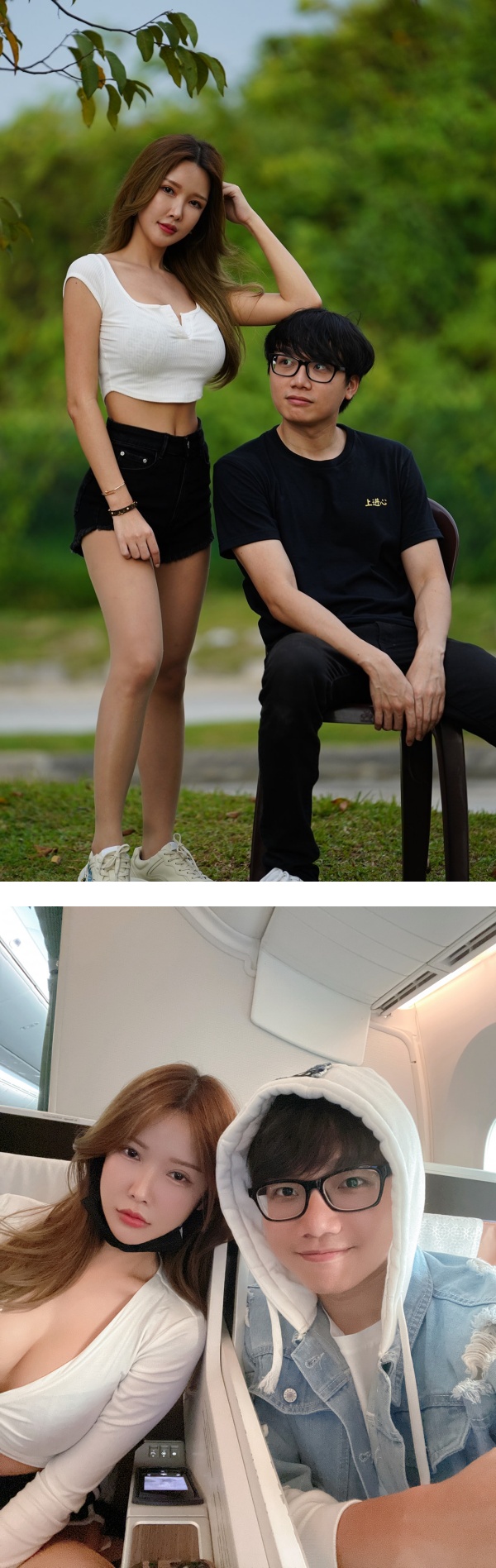 林尚进愚人节示爱Gatita！网友竟然只关注他的19CM 娱乐资讯 图1张