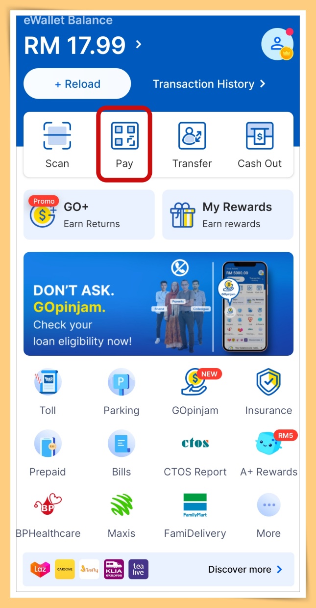 Tips I 想用Touch‘N Go eWallet里的钱！ 6个步骤转账到银行再取出现金！ 更多热点 图2张