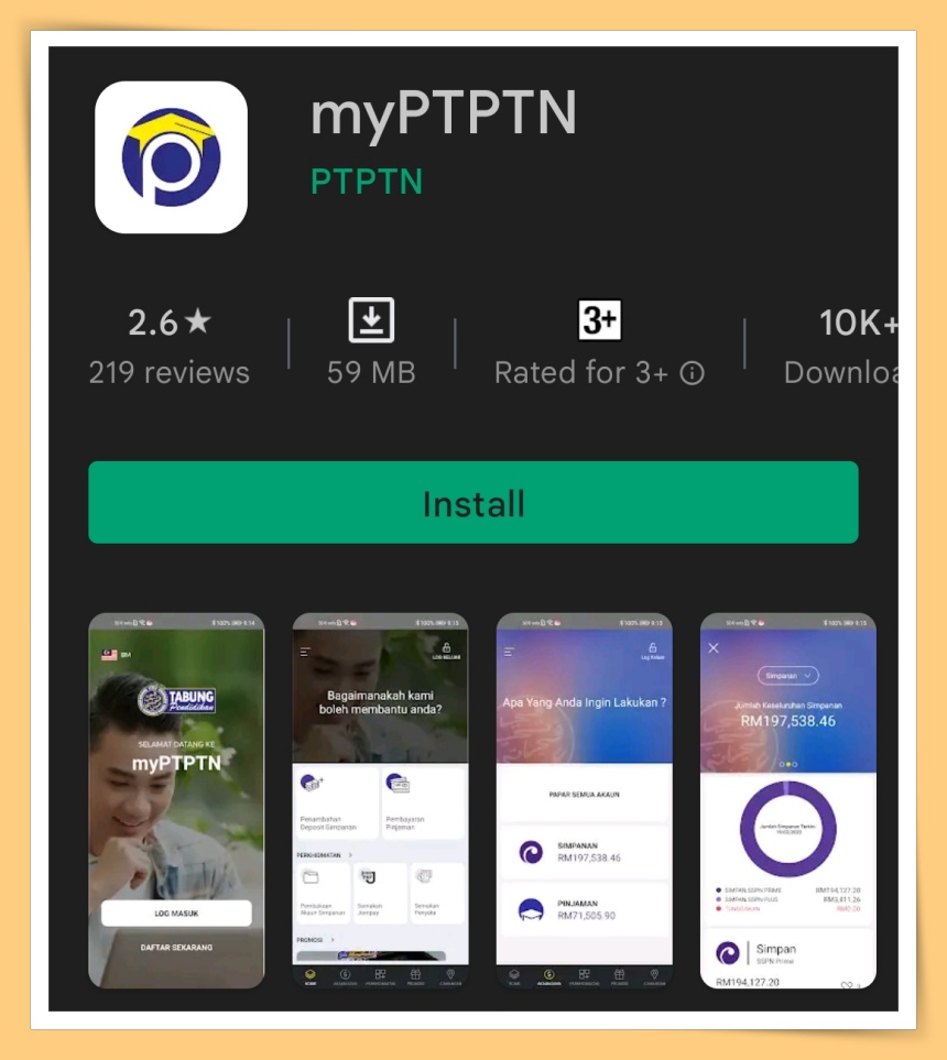 Tips I 忘了PTPTN还欠多少钱？用myPTPTN App来查余额还可以处理这些事！ 更多热点 图1张