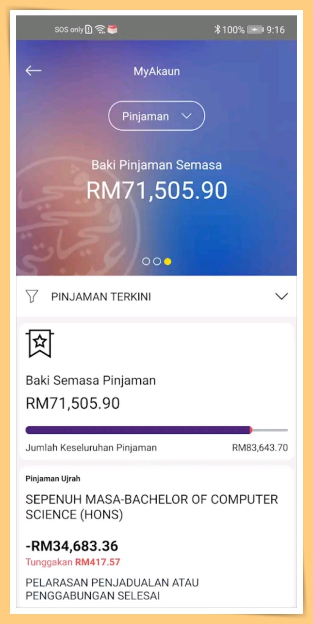 Tips I 忘了PTPTN还欠多少钱？用myPTPTN App来查余额还可以处理这些事！ 更多热点 图7张