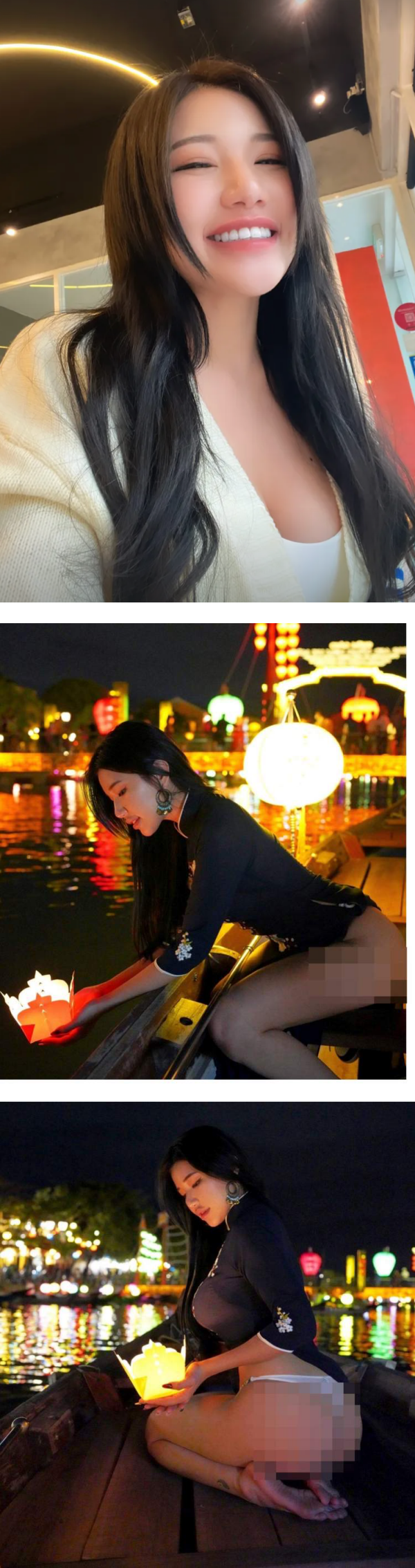 在越南古迹穿传统服装露臀+内裤被骂翻！Pui Yi 急删文道歉：会吸取指教 娱乐资讯 图1张