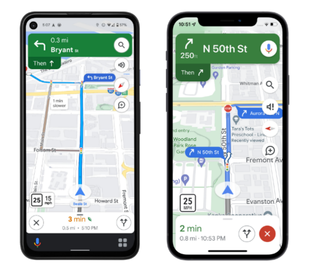 Google Maps 释出 5 项新功能！将显示更详细的导航资讯、道路费，还可支援 Apple Watch！ 数码科技 图3张