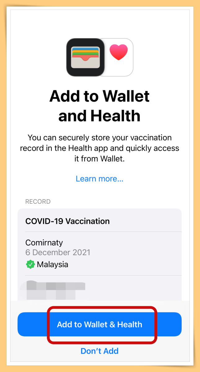 Tips I MySJ疫苗证书如何添加到Apple Wallet？5个简单步骤就搞定！ 更多热点 图7张