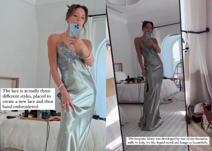 Style｜耗时5天才完成！Victoria出席大儿子婚宴礼裙被笑称：像睡衣！ 更多热点 图1张