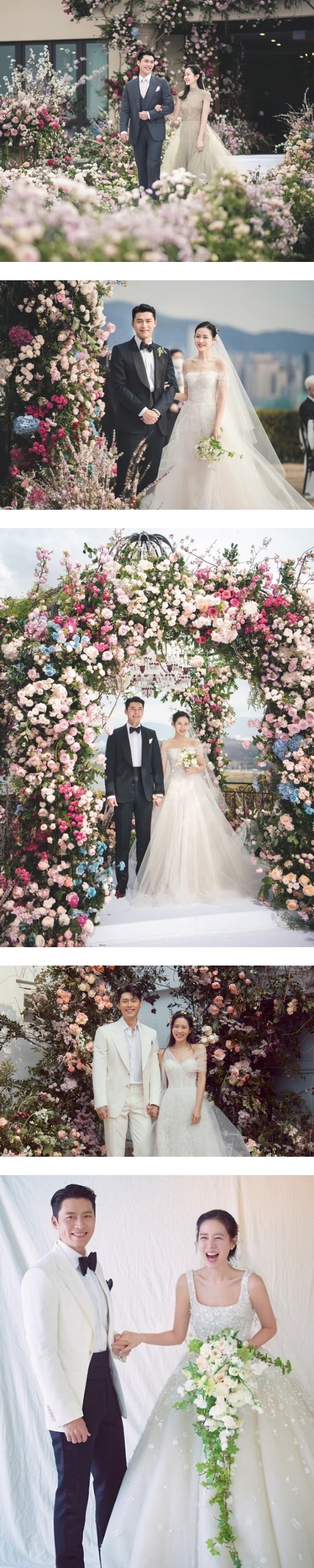 高清婚礼照曝光！玄彬、孙艺珍手牵手美国度蜜月 娱乐资讯 图1张