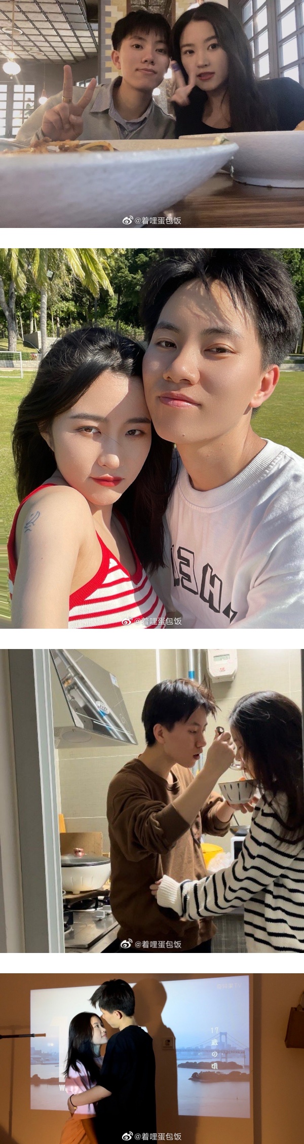 5对抖音网红女女情侣！酷姐+甜妹组合超好磕 娱乐资讯 图5张