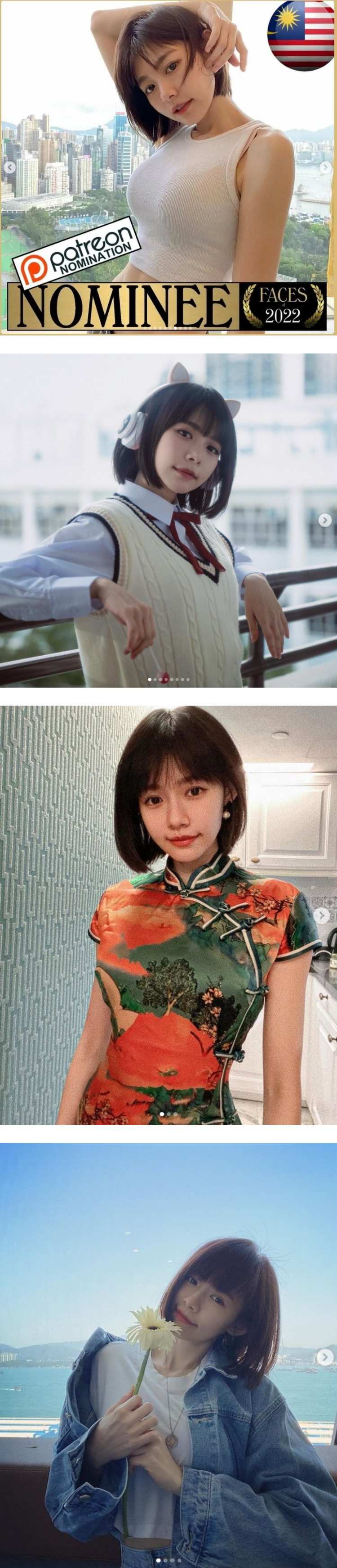 马来西亚代表再+1！ 林明祯入围“全球百大美女”...成2022年第4位入选的马来西亚美女 娱乐资讯 图1张