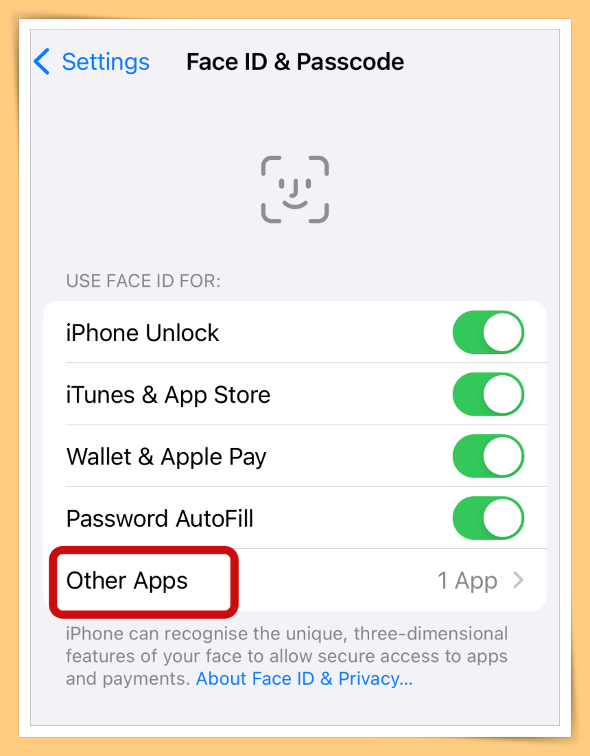 Tips I Face ID解锁有一定的风险！4个步骤防止个别App用脸部解锁！ 更多热点 图4张