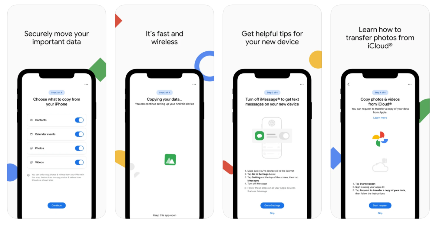 向果粉招手？Google 悄推‘ Switch to Android ’App 让 iOS 用户能把资料无痛转移 数码科技 图1张