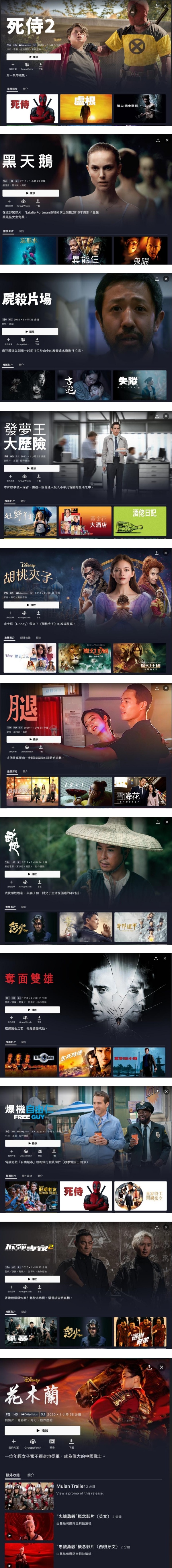 香港Disney＋中文简介被骂翻！网嘲：根本乱来，像Google Translate！ 娱乐资讯 图3张