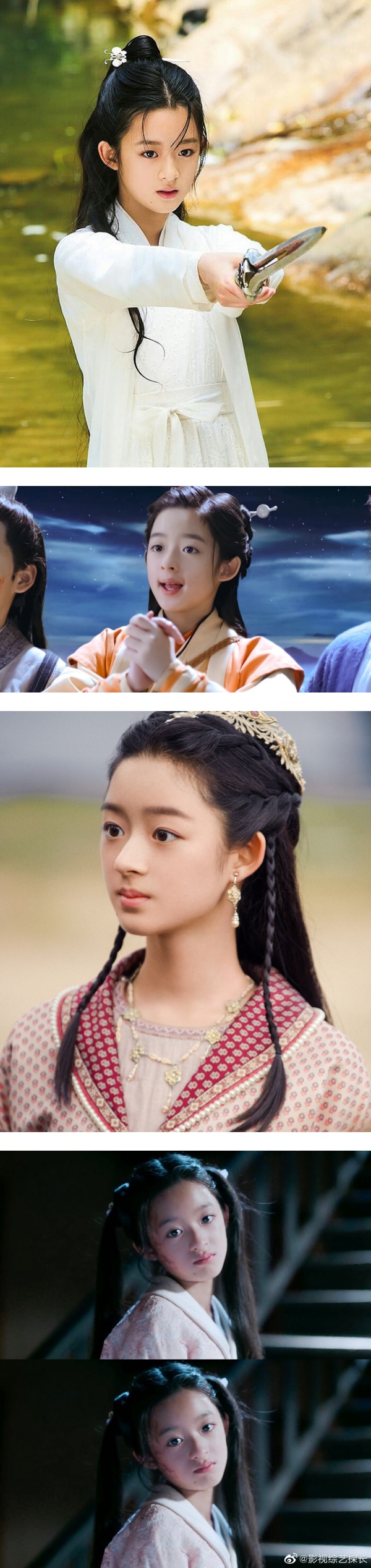 《楚乔传》童星长大后撞脸赵丽颖！14岁的她已是杨幂旗下艺人 娱乐资讯 图2张
