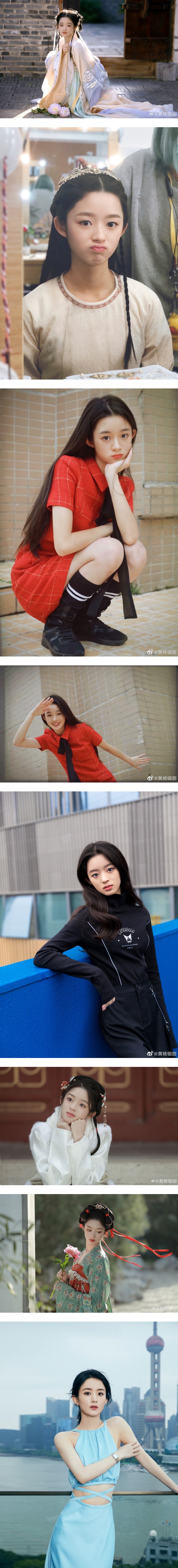 《楚乔传》童星长大后撞脸赵丽颖！14岁的她已是杨幂旗下艺人 娱乐资讯 图3张
