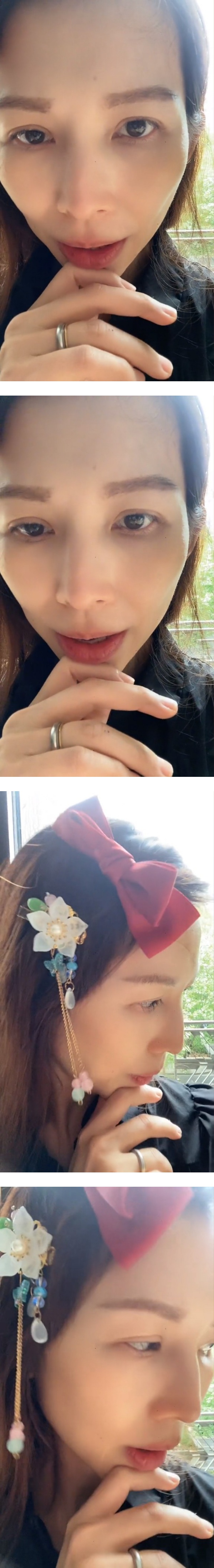 蔡少芬“营业”晒新造型！网友重点误：你跟你老公越来越像 娱乐资讯 图1张