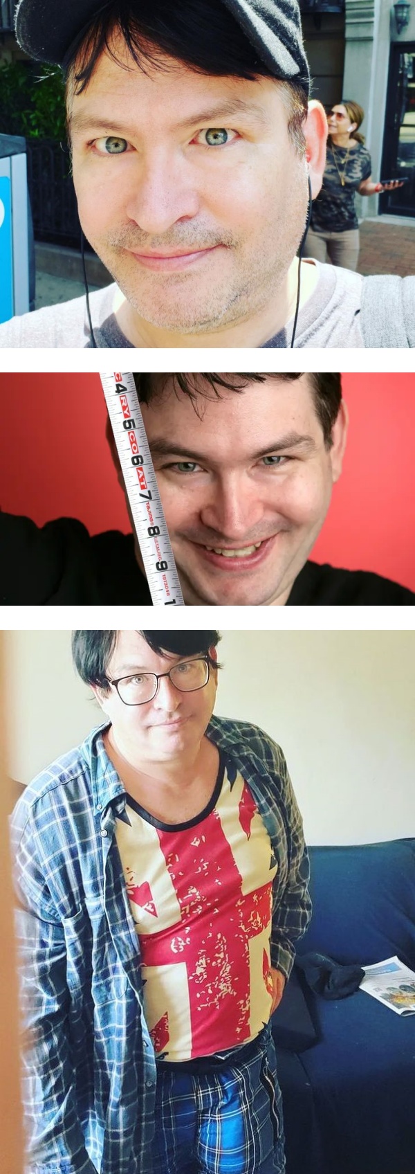 男子拥34CM...获封世界巨雕哥！死后要捐给博物馆 娱乐资讯 图1张