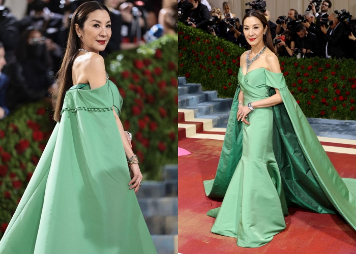 Style｜超模Cara大胆裸上身、丰臀金穿百万美金礼服亮相Met Gala！ 更多热点 图3张