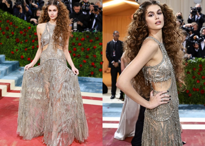 Style｜超模Cara大胆裸上身、丰臀金穿百万美金礼服亮相Met Gala！ 更多热点 图11张