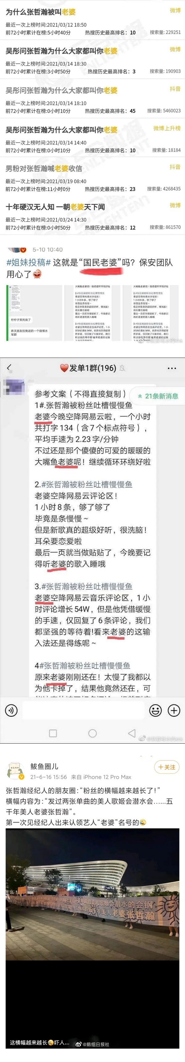 指控龚俊“引导磕男男CP”！张哲瀚被曝：玩“老龚”谐音梗、下场认领CP梗 娱乐资讯 图5张