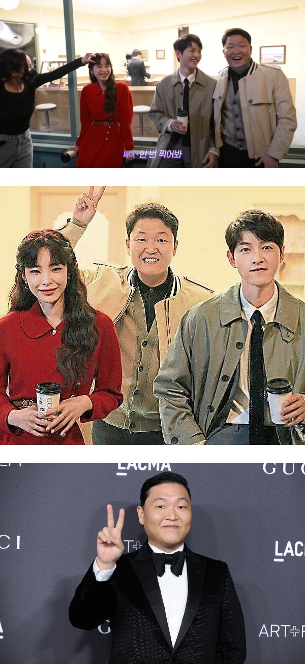 为邀宋仲基拍MV...PSY 连续2星期、一日3餐连环讯息！逼到他投降 娱乐资讯 图1张