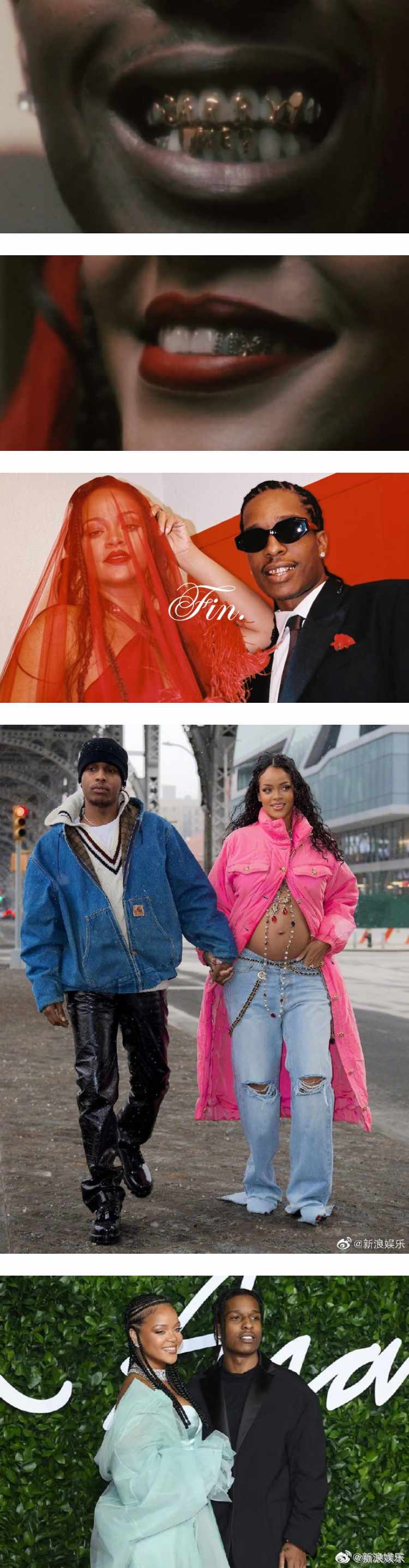 订婚了？ Rihanna男友牙齿镶“Marry me”求婚 娱乐资讯 图2张