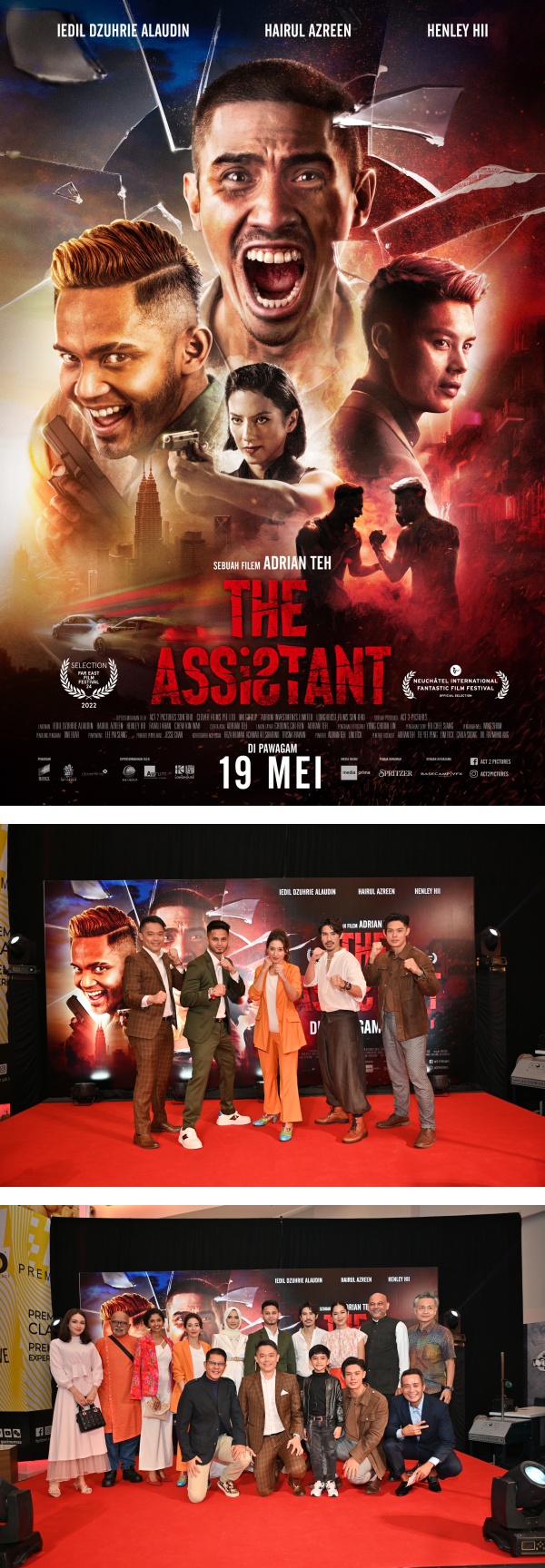 盘点本地电影《The Assistant》5大必看点！动作戏超带感…多场血腥场面被列为18禁！ 娱乐资讯 图1张