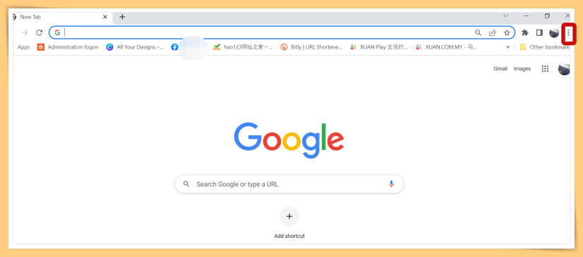 Tips I Chrome Bookmarks突然不见？教你一招重新显示书签！ 更多热点 图2张
