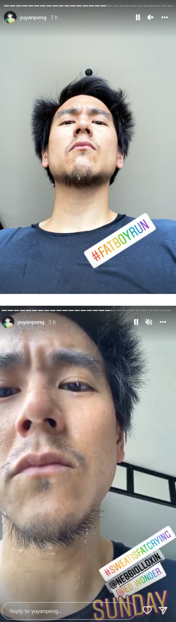 网友PO IG Story：马来西亚欢迎你！获彭于晏转发 娱乐资讯 图2张