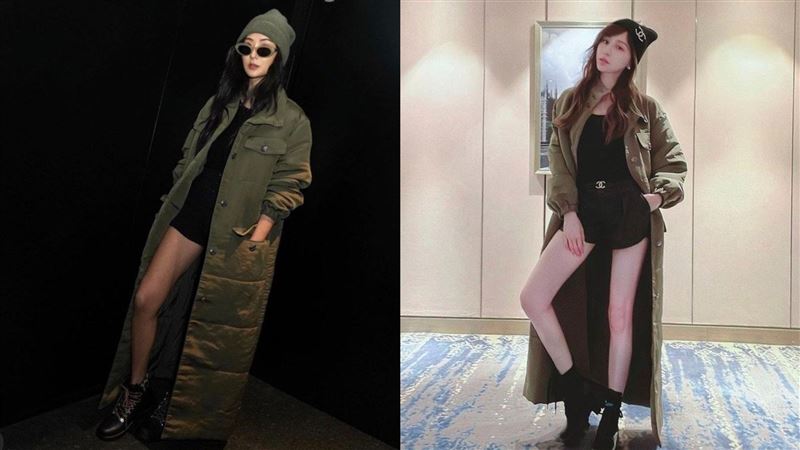 王心凌撞衫孙芸芸“28万大衣”　纤细美腿她胜出！网赞翻 时尚资讯 图1张