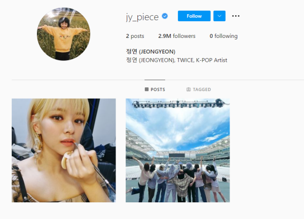 中国台湾ICE全员开通个人IG...粉丝数量比一比！子瑜、娜琏并列第三 娱乐资讯 图2张