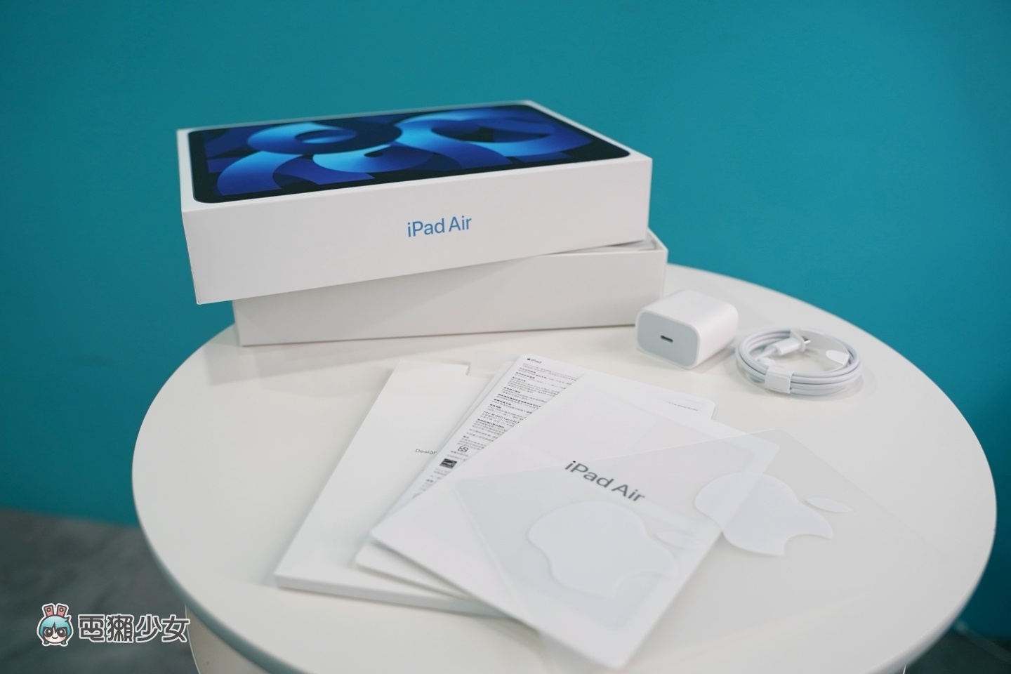开箱｜全新的蓝色 iPad Air 5 使用心得 生活娱乐、工作笔记、影音需求 用它很可以 数码科技 图2张