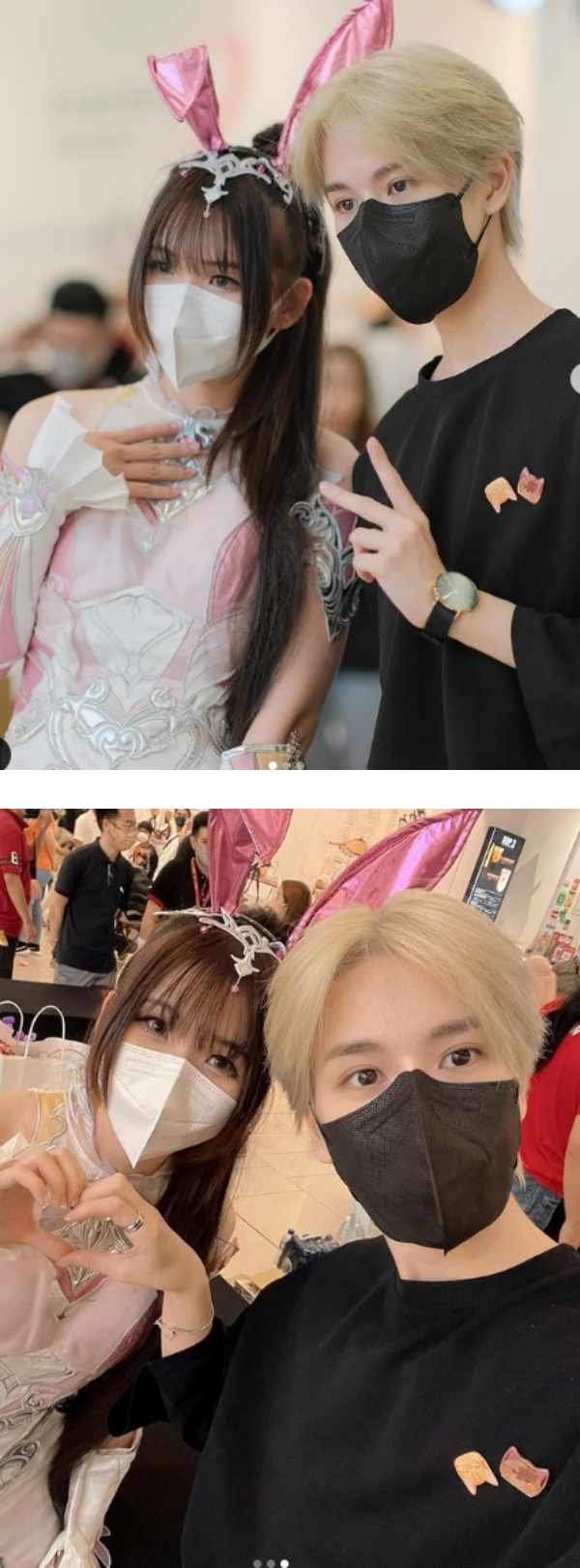 被誉为“最帅Coser”...“Hakken八犬”人气火爆！粉丝为合照排队2天 娱乐资讯 图1张