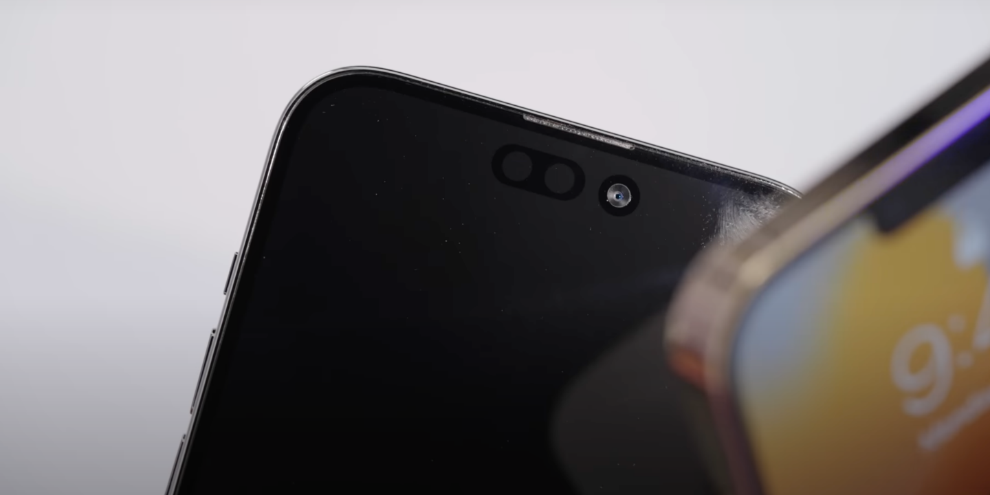 iPhone 14 Pro Max 模型机曝光！采用‘ 药丸形状 ’的挖孔萤幕＋更窄的边框 数码科技 图5张